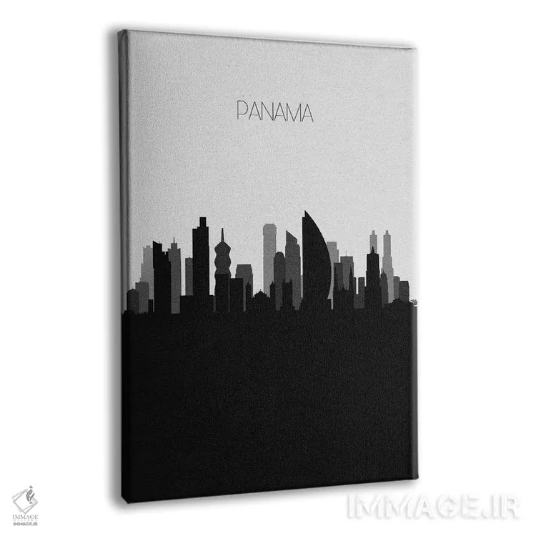 تابلو منظرهٔ افق پاناما سیتی (شهر) اثر آیشه دنیز آکِرمان - نمای پرسپکتیو محصول