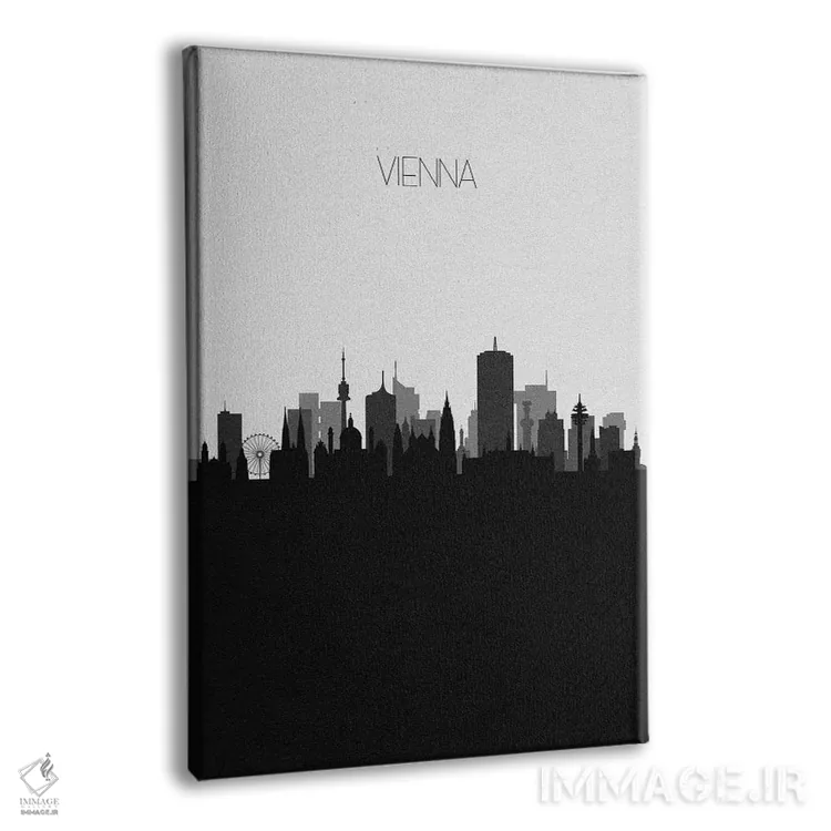 تابلو منظرهٔ افق وین، اتریش (شهر) اثر آیشه دنیز آکِرمان - نمای پرسپکتیو محصول