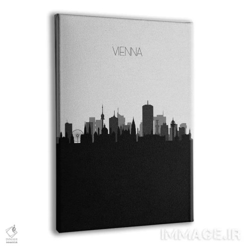 تابلو منظرهٔ افق وین، اتریش (شهر) اثر آیشه دنیز آکِرمان - نمای پرسپکتیو محصول