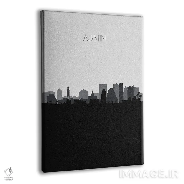 تابلو منظرهٔ افق آستین اثر آیشه دنیز آکِرمان - نمای پرسپکتیو محصول