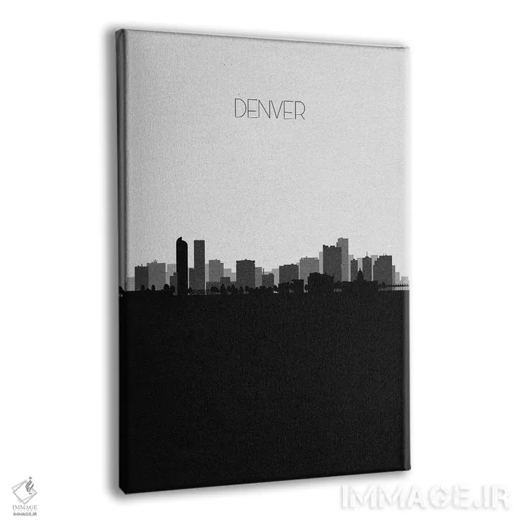 تابلو منظرهٔ افق دنور اثر آیشه دنیز آکِرمان - نمای پرسپکتیو محصول