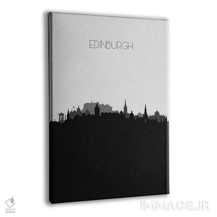 تابلو منظرهٔ افق اباوربورگ، اسکاتلند (شهر) اثر آیشه دنیز آکِرمان - نمای پرسپکتیو محصول