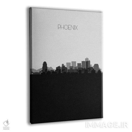 تابلو منظرهٔ افق فونیکس اثر آیشه دنیز آکِرمان - نمای پرسپکتیو محصول