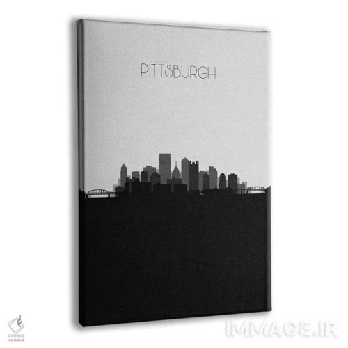 تابلو منظرهٔ افق پیتسبورگ اثر آیشه دنیز آکِرمان - نمای پرسپکتیو محصول