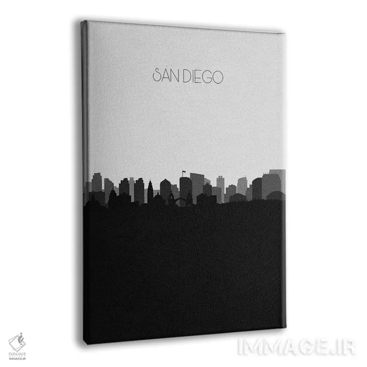 تابلو منظرهٔ افق سندیگو اثر آیشه دنیز آکِرمان - نمای پرسپکتیو محصول