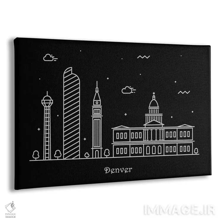 تابلو دنور اثر آیشه دنیز آکِرمان - نمای پرسپکتیو محصول