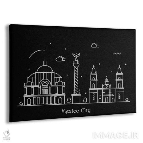 تابلو مکزیک اثر آیشه دنیز آکِرمان - نمای پرسپکتیو محصول