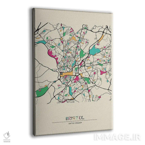 تابلو بریستول، بریتانیا اثر آیشه دنیز آکِرمان - نمای پرسپکتیو محصول