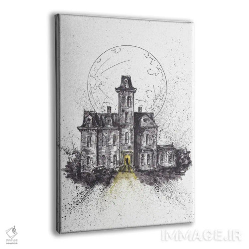 تابلو خانه خانواده آدامز اثر آدام مایکلز - نمای پرسپکتیو محصول