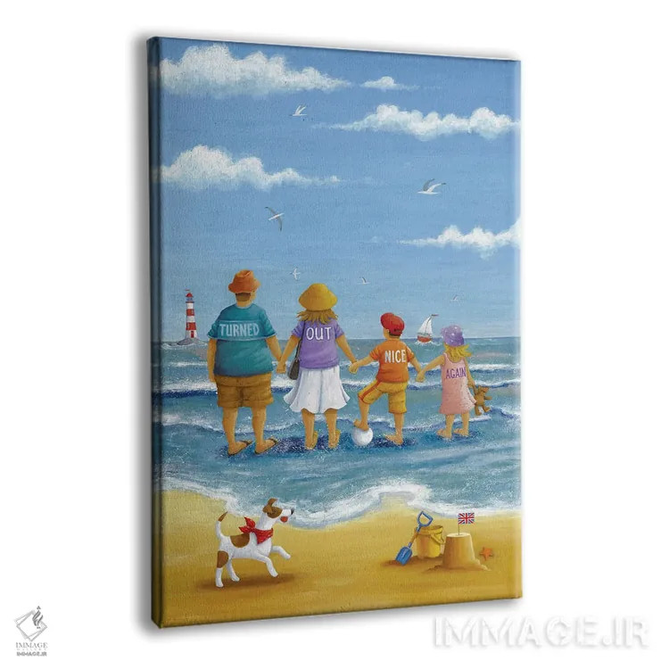 تابلو دوباره هوا خوب شد اثر پیتر آدرلی - نمای پرسپکتیو محصول