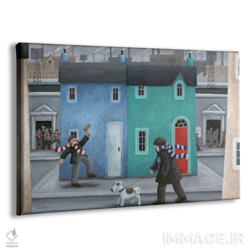 تابلو گاهی میبری گاهی میبازی اثر پیتر آدرلی - نمای پرسپکتیو محصول