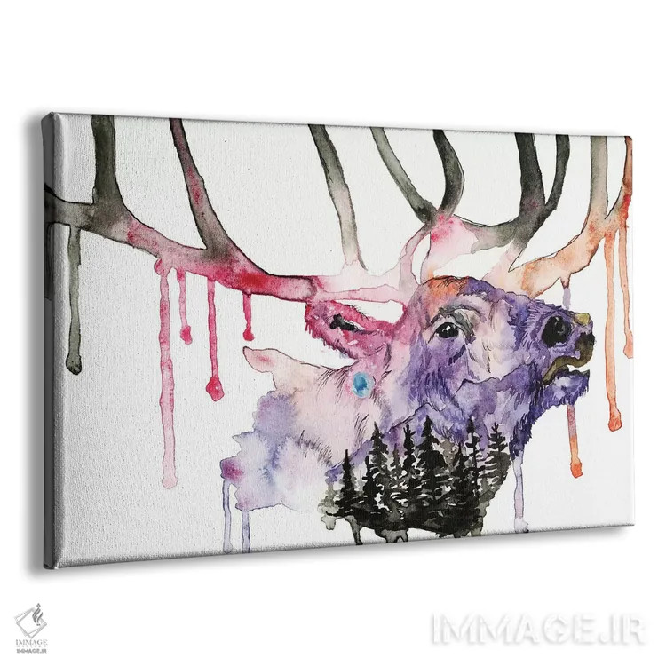 تابلو هیرش (اسم خاص؛ به معنی "گوزن" در آلمانی) اثر اندآ دیزاین (دفتر طراحی) - نمای پرسپکتیو محصول