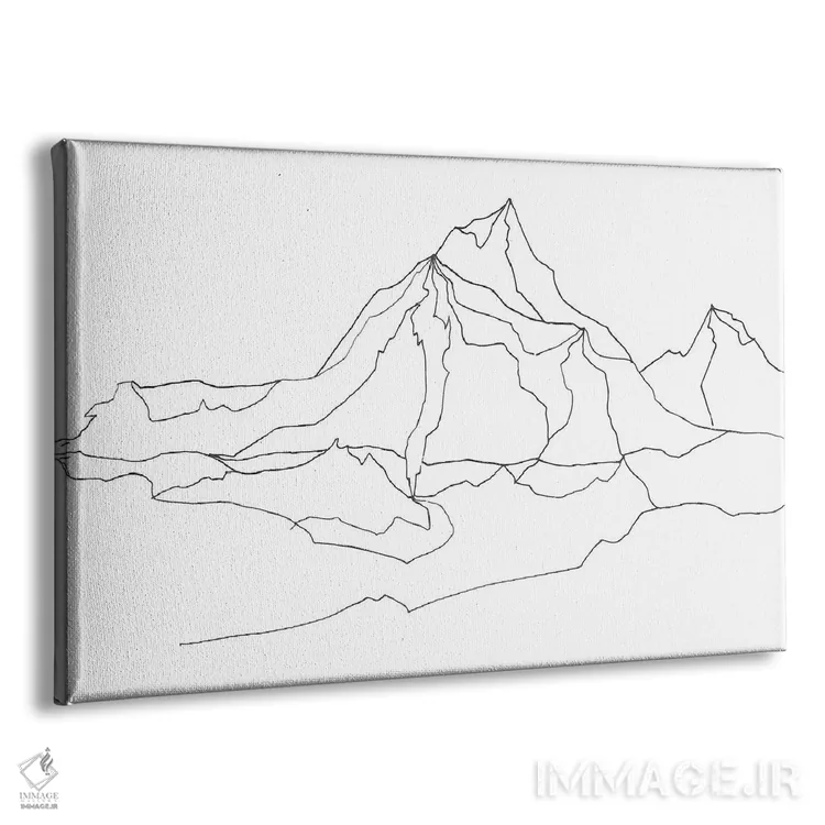 تابلو کوه (اختصار Mountain) اثر اندآ دیزاین (دفتر طراحی) - نمای پرسپکتیو محصول