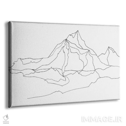 تابلو کوه (اختصار Mountain) اثر اندآ دیزاین (دفتر طراحی) - نمای پرسپکتیو محصول