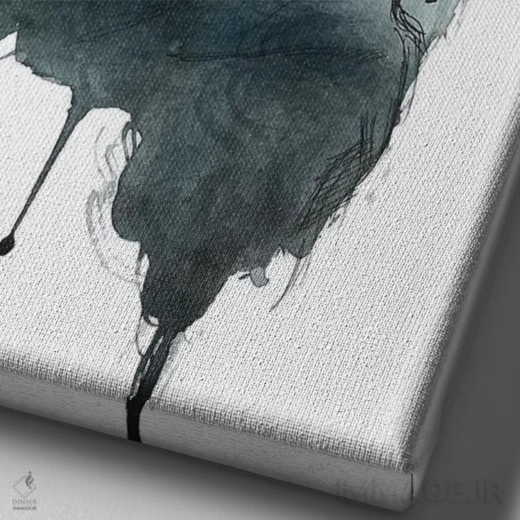 تابلو رقاص باله اثر اندآ دیزاین (دفتر طراحی) - نمای نزدیک بافت بوم