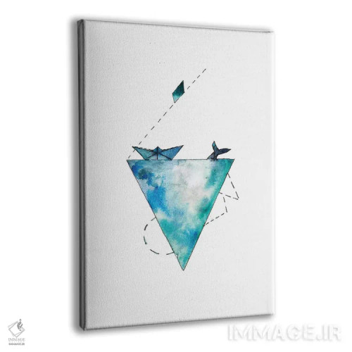 تابلو قایق اثر اندآ دیزاین (دفتر طراحی) - نمای پرسپکتیو محصول