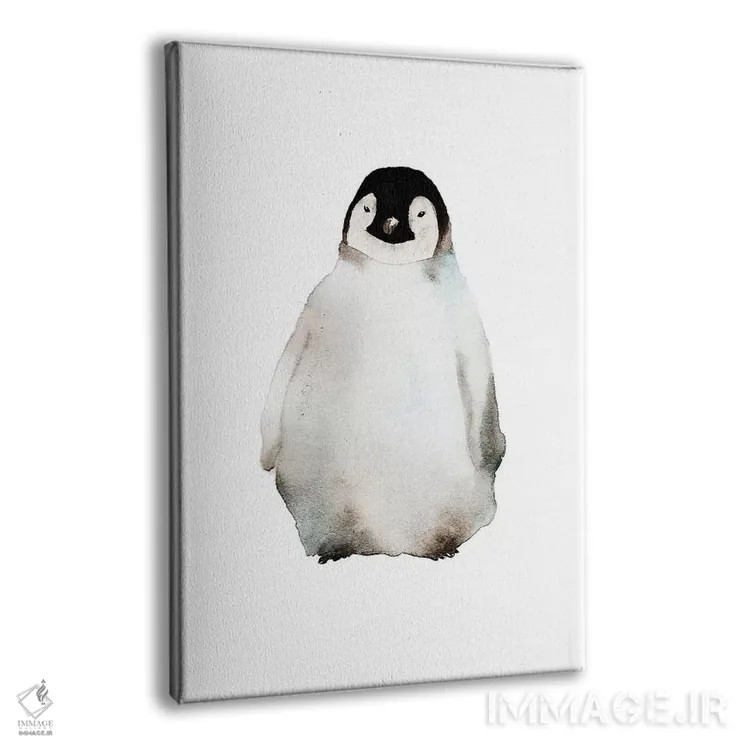 تابلو پنگوئن اثر اندآ دیزاین (دفتر طراحی) - نمای پرسپکتیو محصول