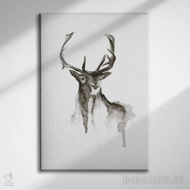 تابلو پاترونوس (طلسم محافظ؛ اصطلاح هری پاتری) اثر اندآ دیزاین (دفتر طراحی) - نمای روبهرو روی دیوار