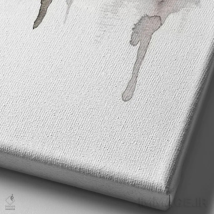 تابلو پاترونوس (طلسم محافظ؛ اصطلاح هری پاتری) اثر اندآ دیزاین (دفتر طراحی) - نمای نزدیک بافت بوم