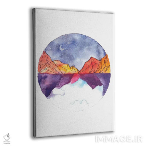 تابلو دایره اثر اندآ دیزاین (دفتر طراحی) - نمای پرسپکتیو محصول