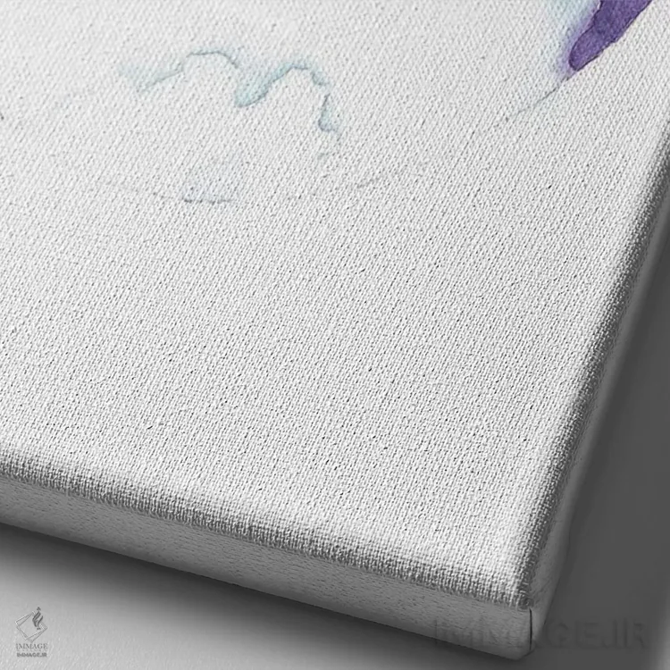 تابلو دایره اثر اندآ دیزاین (دفتر طراحی) - نمای نزدیک بافت بوم