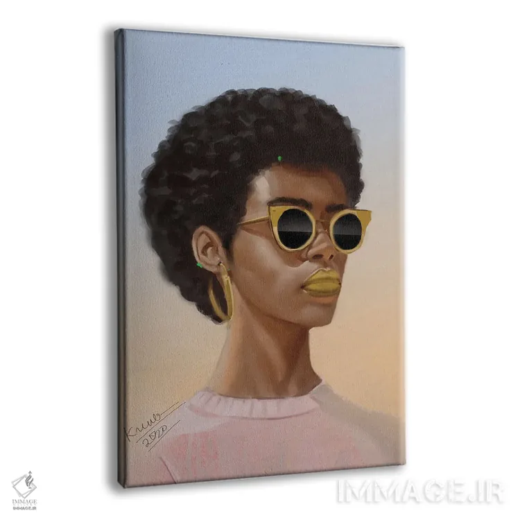 تابلو بچه باحال اثر آدکونله آدلاکه - نمای پرسپکتیو محصول