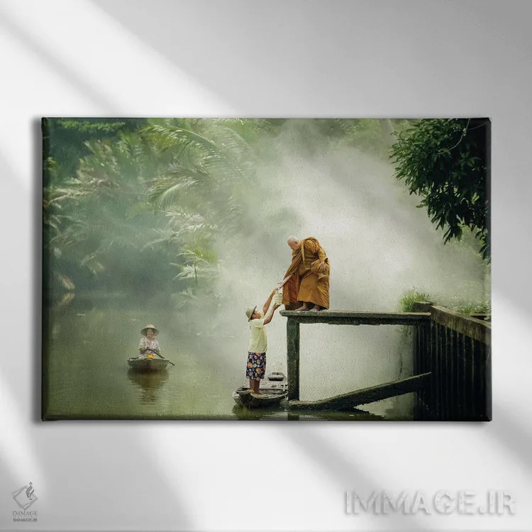 تابلو شماره ۳ اثر آدیرک ام - نمای روبهرو روی دیوار