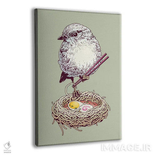 تابلو رامن ارزان (غذای ژاپنی) اثر آدام لاولس - نمای پرسپکتیو محصول