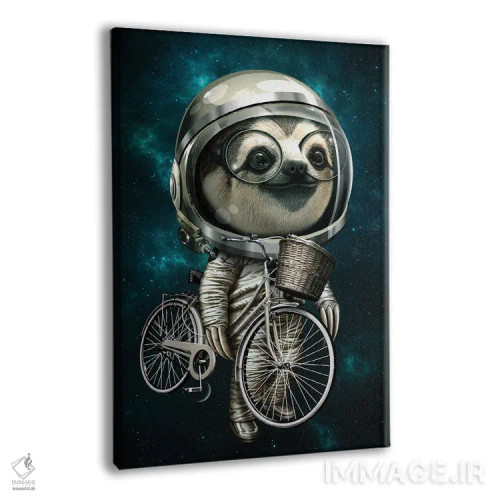 تابلو با دوچرخهام اثر آدام لاولس - نمای پرسپکتیو محصول