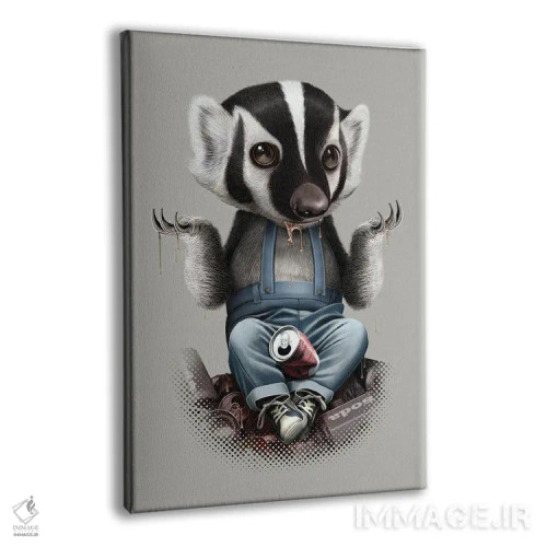 تابلو گورکن همه را میبرد اثر آدام لاولس - نمای پرسپکتیو محصول