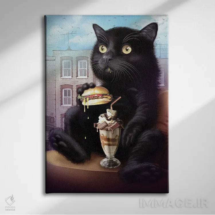 تابلو سزار (اسم) اثر آدام لاولس - نمای روبهرو روی دیوار