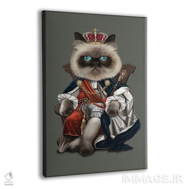 تابلو آبی بزرگ (اسم خاص یا شهرت) اثر آدام لاولس - نمای پرسپکتیو محصول