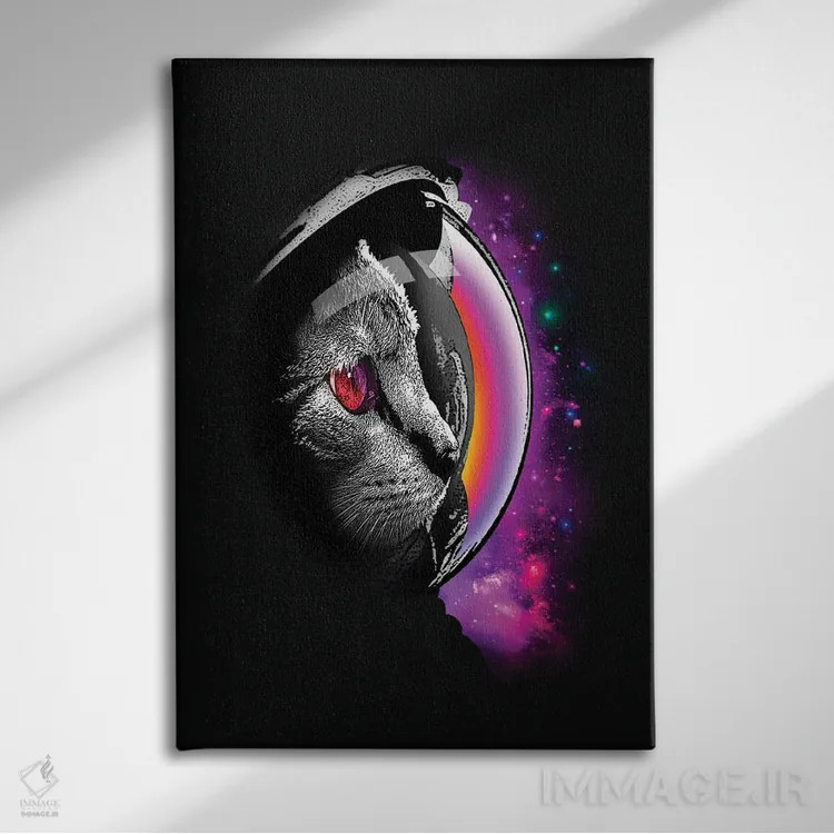 تابلو بینهایت اثر آدام لاولس - نمای روبهرو روی دیوار