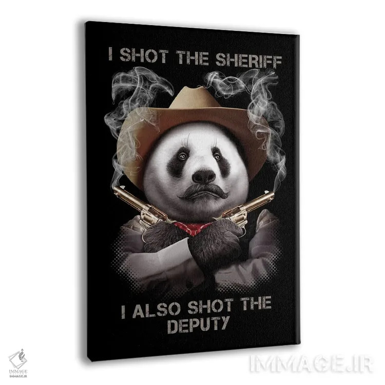 تابلو کلانتر اثر آدام لاولس - نمای پرسپکتیو محصول