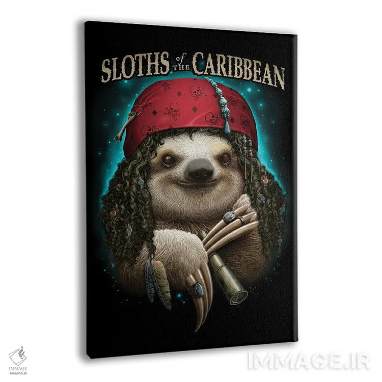 تابلو کُندرو دزد دریایی اثر آدام لاولس - نمای پرسپکتیو محصول