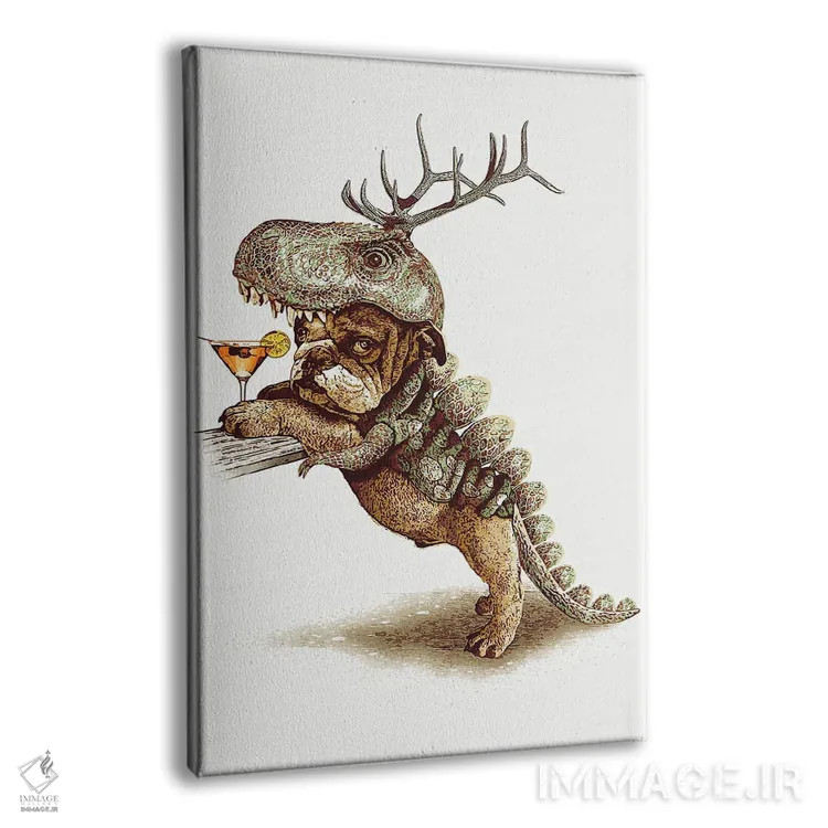 تابلو جشن لباس مبدل اثر آدام لاولس - نمای پرسپکتیو محصول