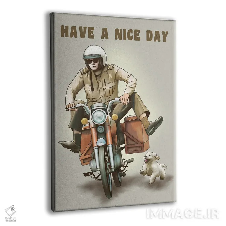 تابلو روز خوبی داشته باشی اثر آدام لاولس - نمای پرسپکتیو محصول