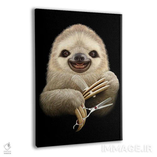 تابلو آرایشگر کُندرو اثر آدام لاولس - نمای پرسپکتیو محصول