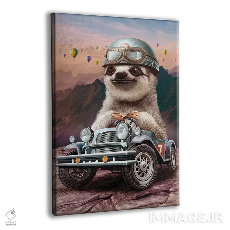 تابلو کُندرو در ماشین مسابقه اثر آدام لاولس - نمای پرسپکتیو محصول