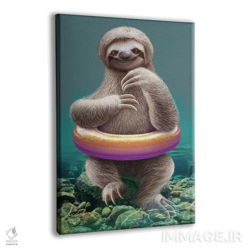 تابلو کُندرو با حلقه نجات اثر آدام لاولس - نمای پرسپکتیو محصول