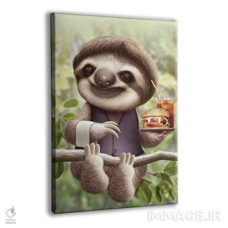 تابلو خدمات انتری (Ontree، نام خاص یا برند) اثر آدام لاولس - نمای پرسپکتیو محصول