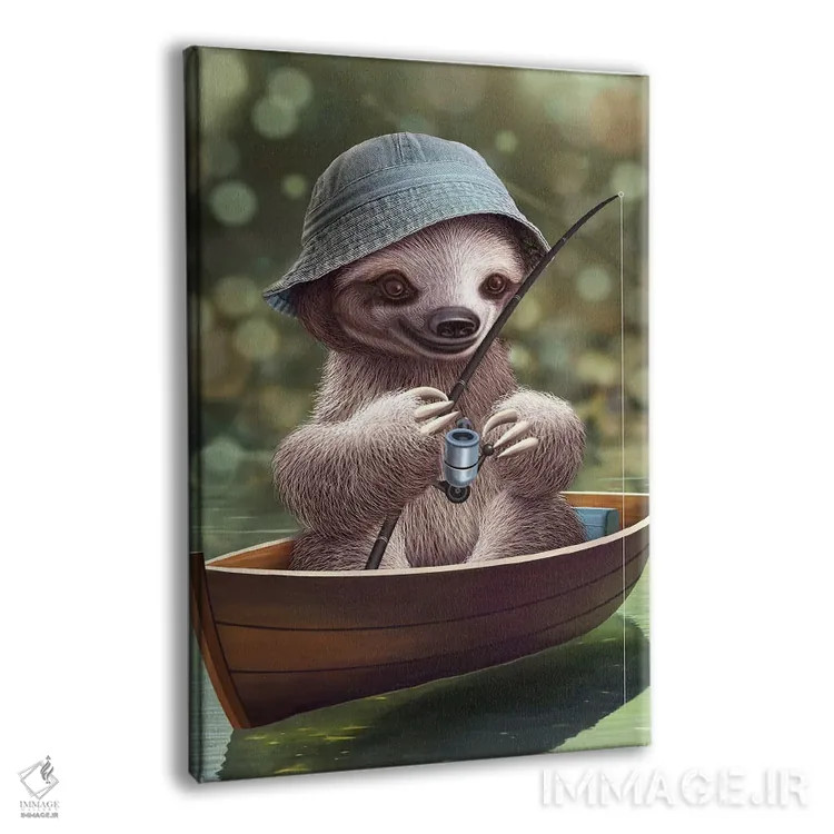 تابلو کُندرو ماهیگیر اثر آدام لاولس - نمای پرسپکتیو محصول