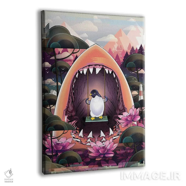 تابلو خوش بگذران اثر آدام لاولس - نمای پرسپکتیو محصول