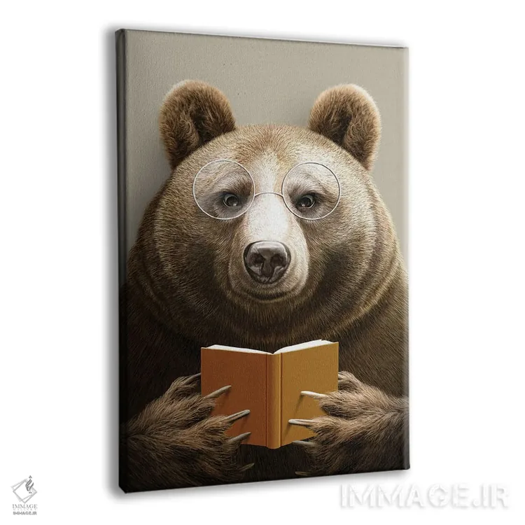 تابلو خرس اثر آدام لاولس - نمای پرسپکتیو محصول