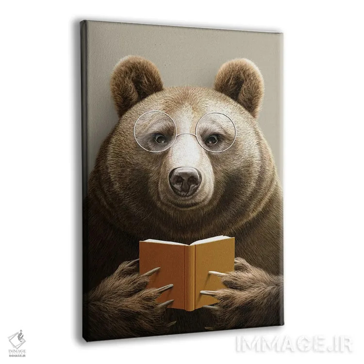 تابلو خرس اثر آدام لاولس - نمای پرسپکتیو محصول