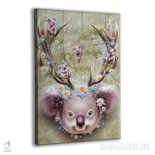 تابلو کوالا اثر آدام لاولس - نمای پرسپکتیو محصول