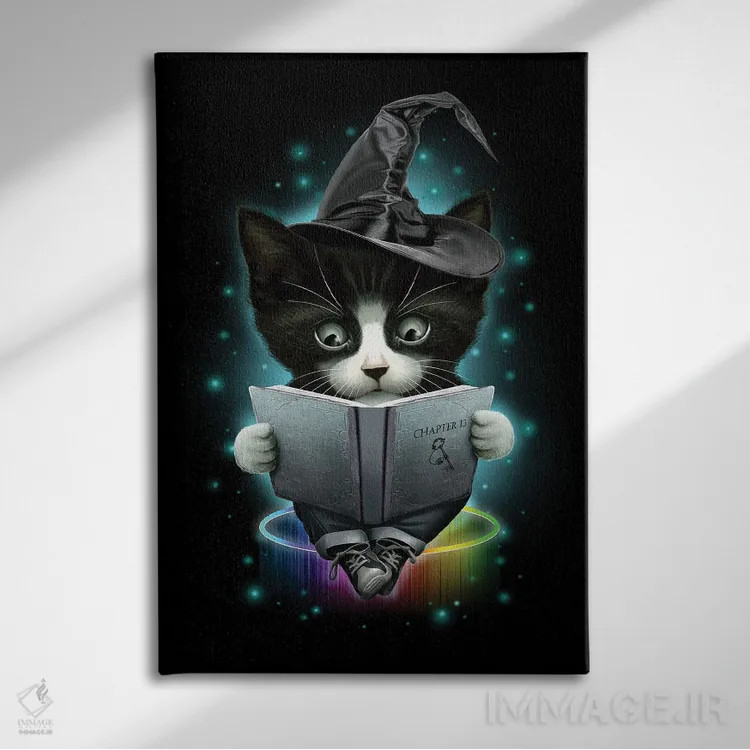 تابلو جادوگر اثر آدام لاولس - نمای روبهرو روی دیوار