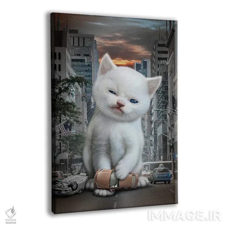 تابلو حمله میو اثر آدام لاولس - نمای پرسپکتیو محصول