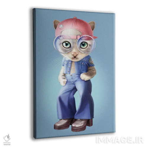 تابلو شلوار پاگشاد (سبک مد) اثر آدام لاولس - نمای پرسپکتیو محصول