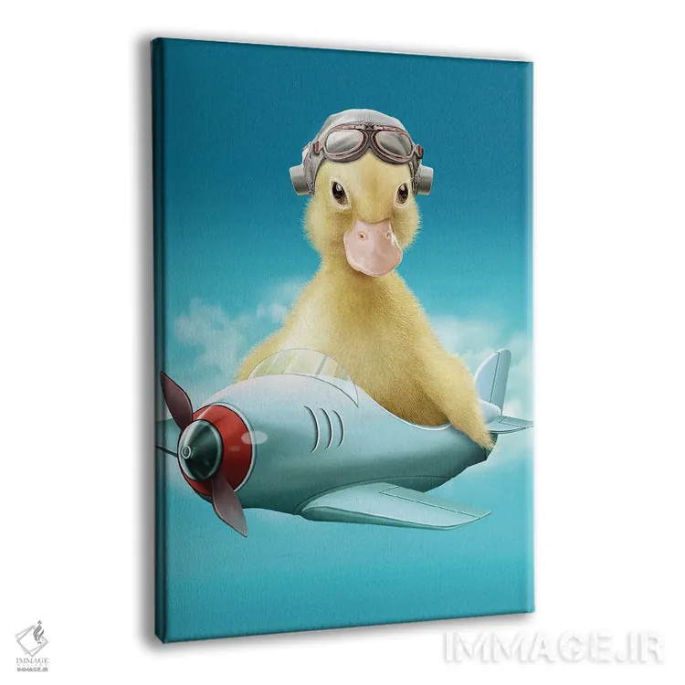 تابلو اردک خلبان اثر آدام لاولس - نمای پرسپکتیو محصول
